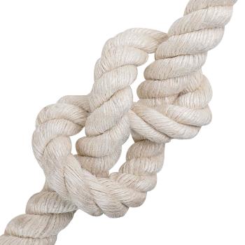 Juteseil 36 mm Weiß 100% Tossa Jute