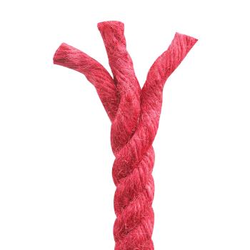 Juteseil 12 mm Rot 100% Tossa Jute