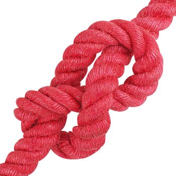 Juteseil 20 mm Rot 100% Tossa Jute