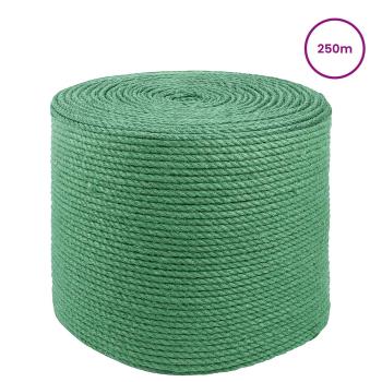 4 mm Grün 100% Tossa Jute