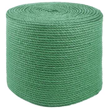 ARDEBO.de - Juteseil 6 mm Grün 100% Tossa Jute