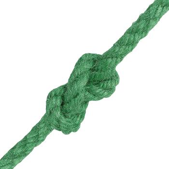 Juteseil 6 mm Grün 100% Tossa Jute