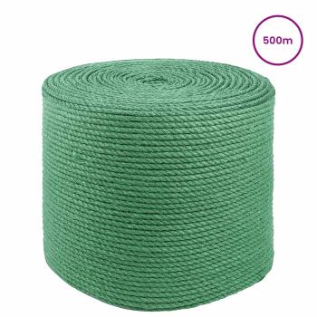 Juteseil 6 mm Grün 100% Tossa Jute