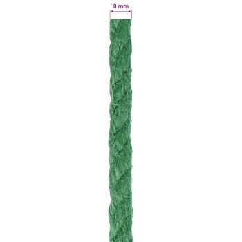 Juteseil 8 mm Grün 100% Tossa Jute