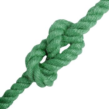 Juteseil 10 mm Grün 100% Tossa Jute