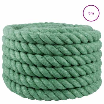 Juteseil 40 mm Grün 100% Tossa Jute