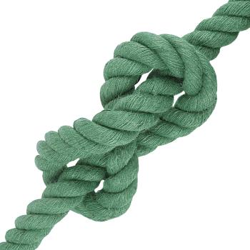 Juteseil 40 mm Grün 100% Tossa Jute