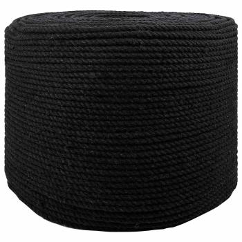 ARDEBO.de - Baumwollzwirn 10 stk. 2 mm 100 m Schwarz 100% Baumwolle