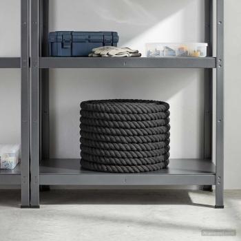 ARDEBO.de - Baumwollseil 16 mm 100 m Schwarz 100% Baumwolle