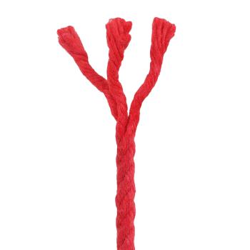 Baumwollzwirn 4 mm 250 m Rot 100% Baumwolle