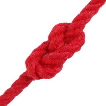 Baumwollseil 6 mm 500 m Rot 100% Baumwolle