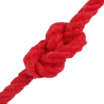 Baumwollseil 8 mm 250 m Rot 100% Baumwolle