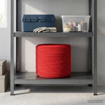 ARDEBO.de - Baumwollseil 10 mm 50 m Rot 100% Baumwolle
