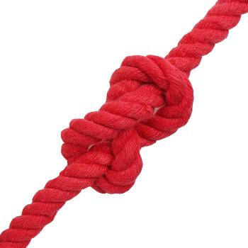 Baumwollseil 14 mm 50 m Rot 100% Baumwolle