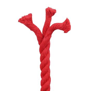 Baumwollseil 16 mm 25 m Rot 100% Baumwolle