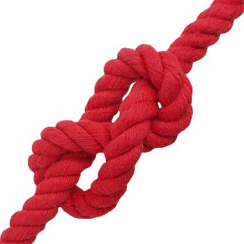 Baumwollseil 24 mm 50 m Rot 100% Baumwolle