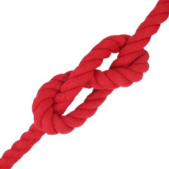 Baumwollseil 30 mm 50 m Rot 100% Baumwolle