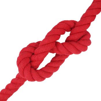 Baumwollseil 36 mm 25 m Rot 100% Baumwolle