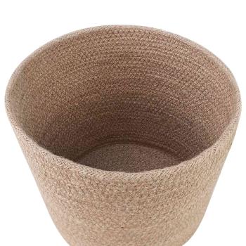Pflanztopfsatz 2 stk. Natur Ø 21 x 21 cm 100% Tossa-Jute