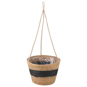 3 stk. Natürlich und Schwarz Ø26 x 19 cm 100% Seegras