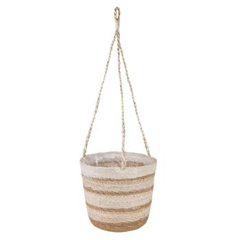 3 stk. Natürlich, Weiß und Beige Ø26 x 19 cm 100% Seegras