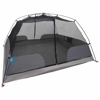 Trekkingzelt 2 Personen Blau 185T Polyester mit PU-Beschichtung