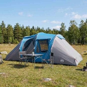 ARDEBO.de - Sofort Zelt 524 x 232 x 192 cm Blau