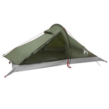 Trekkingzelt 4 Personen Olivgrün