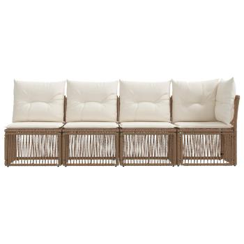 4-Sitzer Sofa mit linker Armlehne 4 stk. 4-Sitzanzahl Beige