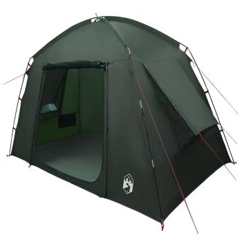 Hütten-Zelt 3 Personen Armeegrün Polyester