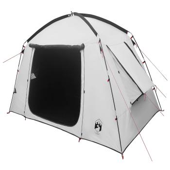 Hütten-Zelt mit Dach Weiß Blackout 210 x 210 x 138 cm Polyester