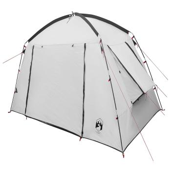 Hütten-Zelt mit Dach Weiß Blackout 210 x 210 x 138 cm Polyester