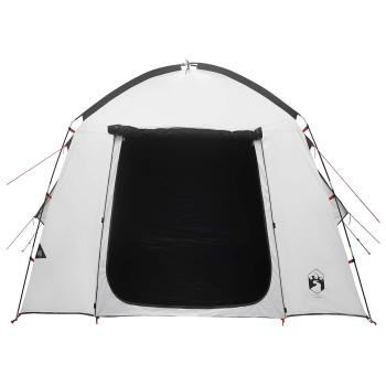 Hütten-Zelt mit Dach Weiß Blackout 210 x 210 x 138 cm Polyester