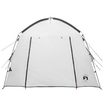 Hütten-Zelt mit Dach Weiß Blackout 210 x 210 x 138 cm Polyester