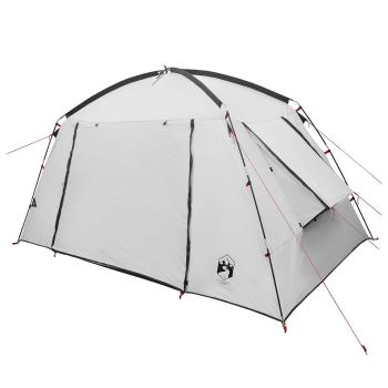 Hütten-Zelt mit Dach Weiß Blackout 300 x 210 x 156 cm Polyester