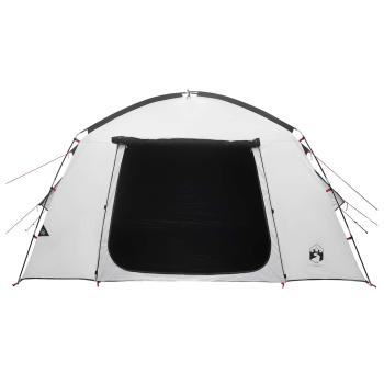 Hütten-Zelt mit Dach Weiß Blackout 300 x 210 x 156 cm Polyester