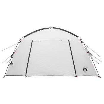 Hütten-Zelt mit Dach Weiß Blackout 300 x 210 x 156 cm Polyester