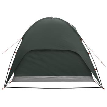 Campingzelt mit Regenhaube wasserdicht Kuppel Olivegrün