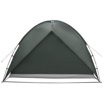 Campingzelt mit Regenhaube wasserdicht Kuppel Olivegrün