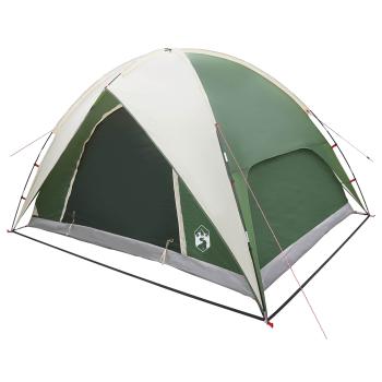 Campingzelt mit Regenhaube wasserdicht 4 Personen Grün