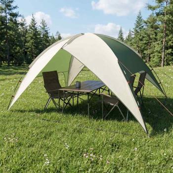 ARDEBO.de - Campingzelt mit Regenhaube wasserdicht 5 Personen Grün