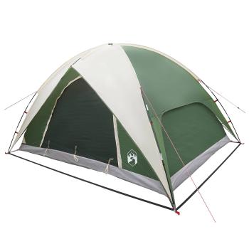 Campingzelt mit Regenhaube wasserdicht 5 Personen Grün