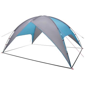 Campingzelt mit Regenhaube wasserdicht 4 Personen Blau