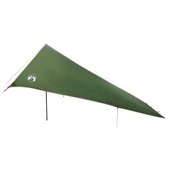 Fahrzeugmarkise Grün 500 x 515 x 215 cm Polyester und Stahl