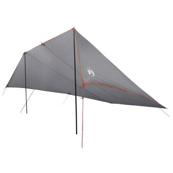 Fahrzeugmarkise Grau und Orange 500 x 515 x 215 cm