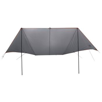 Fahrzeugmarkise Grau und Orange 500 x 515 x 215 cm
