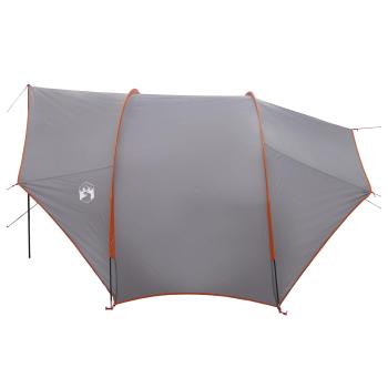Heck-Awnings wasserfest Grau und Orange 405 x 280 x 220 cm
