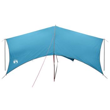 Camping Tarp Wasserfest Blau 550 x 400 x 230 cm