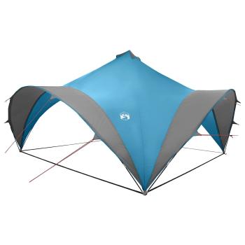 Party-Zelt Blau 500 x 500 x 352 cm Polyester und Stahl