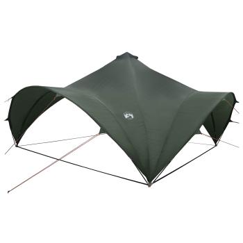 Party-Zelt Armeegrün 500 x 500 x 352 cm Polyester und Stahl